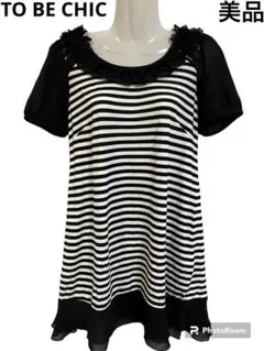 ★値下げOK★TO BE CHICトゥー ビー シック　花柄チュニック　トップス