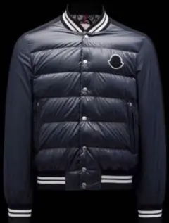 破格‼️MONCLER ブラック ダウンジャケット ボンバー size2