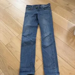 UNIQLO スリムフィット デニムパンツ ライトブルー　24(61cm)