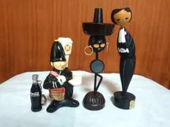 昭和レトロ 置物 陶器 コカコーラキーホルダーのサムネイル