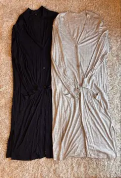 UNIQLO 春夏用ロングカーディガン　2枚