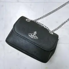 極美品✨ ヴィヴィアンウエストウッド オーブロゴ チェーン ミニショルダーバッグのサムネイル