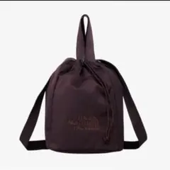 韓国限定THE NORTH FACEバケットバッグ　ミニショルダーダークブラウン