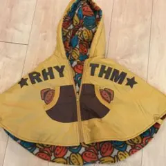 セール❗️べべ  ポンチョ リバーシブル  100センチ 美品