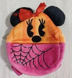 Disney ハロウィン カボチャ リュック型 ミニポーチ【ミニー】