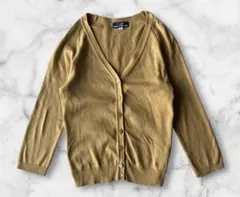 バーバリーブルーレーベル　カーディガンホース刺繍　ブランド名入ボタン　サイズM