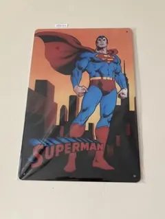 SUPERMAN ブリキ看板 昭和レトロ