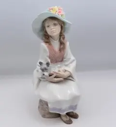 白昼夢 #6400 ★リヤドロ スペイン ポーセリン ヴィンテージ 欠けあり