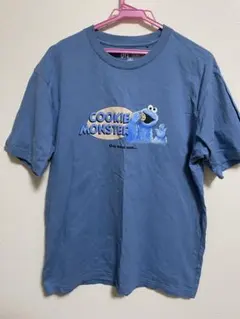 UNIQLO UT クッキーモンスター Tシャツ ブルーのサムネイル