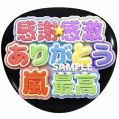 嵐 ARASHI うちわ 3D ファンサ オーダー 5×26 推し活 ライブ
