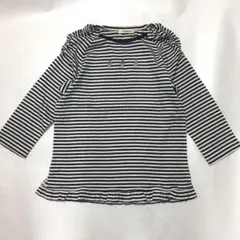 ファミリア　fdash 160cm ボーダー　フリル　カットソー