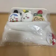 ちいかわ ハッピーホリデーなおやすみベッドと繋がるマスコットセット