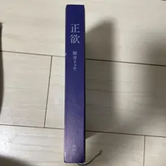 正欲 朝井リョウ 紫色 しおり付き