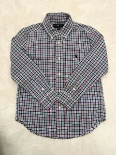 Ralph Lauren 長袖シャツ 120/60 チェック柄