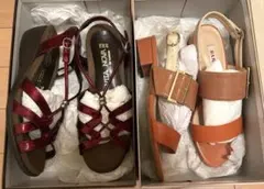 BARCLAY VITANOVA 2足セットサンダル 女性のサムネイル