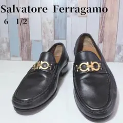 Salvatore Ferragamo ガンチーニ ローファー ブラック