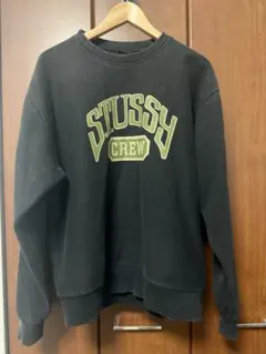 STUSSY ブラック スウェット Lサイズ