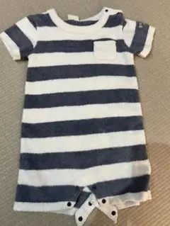 gelato pique ストライプロンパース 80