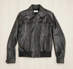 16AW Saint Laurent Paris シングルレザージャケット 44のサムネイル