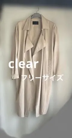 clear クリア ロングコート フリーサイズのサムネイル