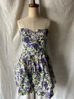 【DIVIDEDbyH＆M】花柄ドレス（サイズ３６）