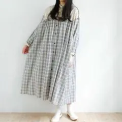 美品 オオカミとフクロウ ワンピース 麻混 ティアード ギンガムチェック 2025年最新】オオカミとフクロウの人気アイテム - メルカリ