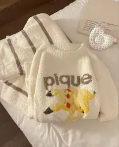 新品未使用！ジェラピケお好きな方にピカチュウふわもこパジャマ