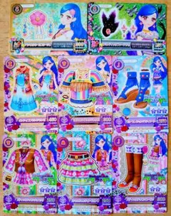 アイカツカード　まとめ売り　ボヘミアンスカイセット　風沢そら