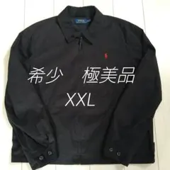 Polo Ralph Lauren 黒ブルゾンジャケット XXLスウィングトップ
