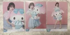 ≠ME ノイミー 尾木波菜 마이멜로디 コラボ 生写真 3種コンプ②