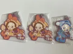 おジャ魔女どれみ　キーホルダー　ラバー　タップ　ガチャ