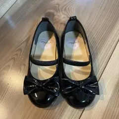 黒 リボン付き any FAMフォーマルシューズ 17.0 cm