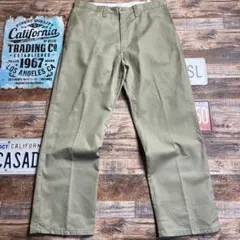 Dickies ディッキーズ ワークパンツ ベージュ W36 古着 チノパン