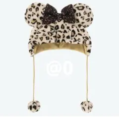 ディズニー ヒョウ柄 レオパード ファンキャップ 茶色