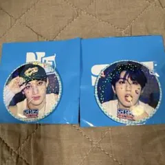 スキズサウナ　缶バッジ　バンチャン　ハン