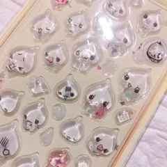 しずくちゃん 3Dシール ボンボンドロップシール 硬いシール