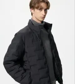 UNIQLO ユニクロ　パフテックジャケットノンキルト　ブラック　XXL