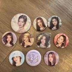 TWICE サナ SANA 缶バッジ 10個セット MISAMO サブリー 痛バ