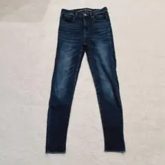 アメリカンイーグル　スーパーストレッチ　カットオフ　スキニージーンズのサムネイル