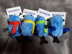 パペットスンスン　ぬいぐるみマスコット winter ver. 4種セット　②