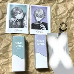 にじさんじ　にじネイル　叶　葛葉　　チェキ　ネイルポリッシュ