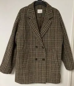 LOWRYS FARM チェック柄 テーラードジャケット