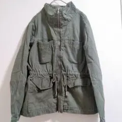 OLD NAVY オリーブグリーン ミリタリージャケット L