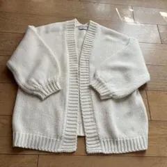 白　カーディガンのサムネイル
