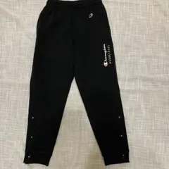 Champion ボタン付きブラックスウェットパンツ（バスケットボール）
