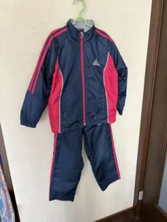 adidas ClimaProof ジャージ 120cm ネイビーピンク上下