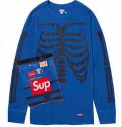 【超希少】Supreme Hanes Bones Thermal Crew