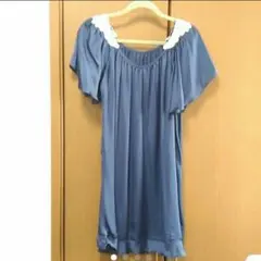 レイビームス 紺のワンピース M L