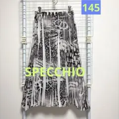 SPECCHIO★シャトルプリーツ☆プリントスカート美品❗️のサムネイル