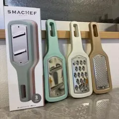 【新品未使用】スマシェフ 使い分けスライサー 3種セットのサムネイル